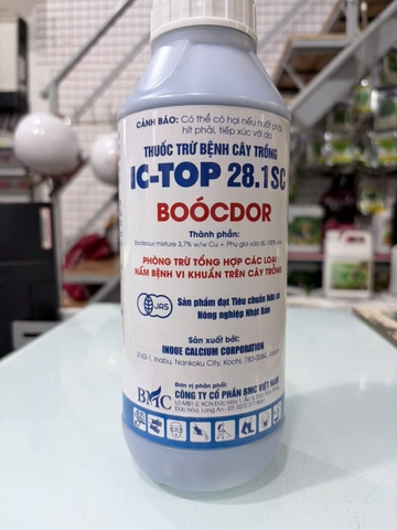 IC-TOP 28.1SC BOÓCDOR 1kg – Thuốc Gốc Đồng Phòng Trừ Nấm Bệnh, Vi Khuẩn