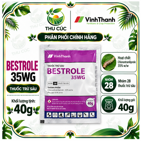 BESTROLE 35WG – Thuốc trừ sâu chứa Chlorantraniliprole 35%