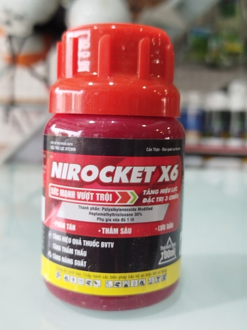 NIROCKET X6 100ML – SIÊU TRỢ LỰC, TĂNG LOANG TRẢI – THẤM SÂU