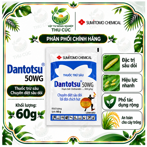 DANTOTSU 50WG 60G – CLOTHIANIDIN 500G/KG