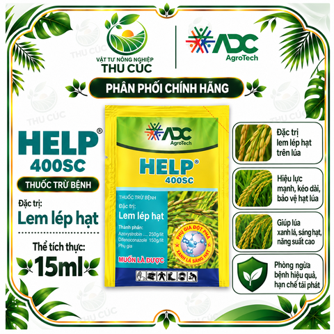 Thuốc Trừ Bệnh Help 400 SC ADC - Hỗ Trợ Quản Lý Lem Lép Hạt Lúa