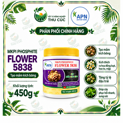 MKPI PHOSPHITE FLOWER 5838 – HỖ TRỢ GIÀ LÁ, CHẶN ĐỌT, TẠO MẦM HOA