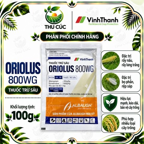 ORIOLUS 800WG – Thuốc trừ sâu rầy nâu, bọ xít muỗi