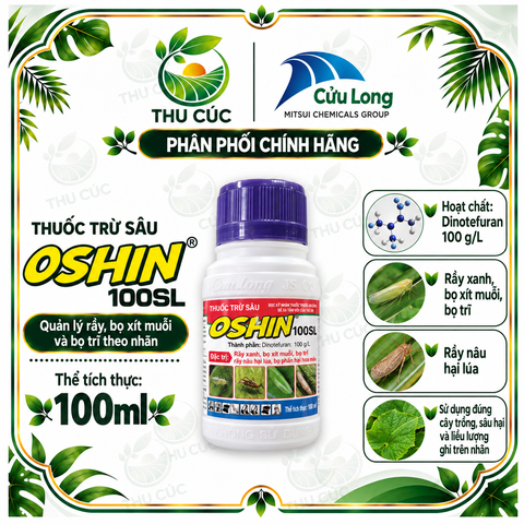 OSHIN 100SL – Thuốc Trừ Sâu Chứa Dinotefuran