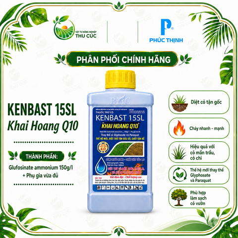 Khai Hoang Q10 Kenbast 15SL 900ml – Thuốc Trừ Cỏ Cà Phê