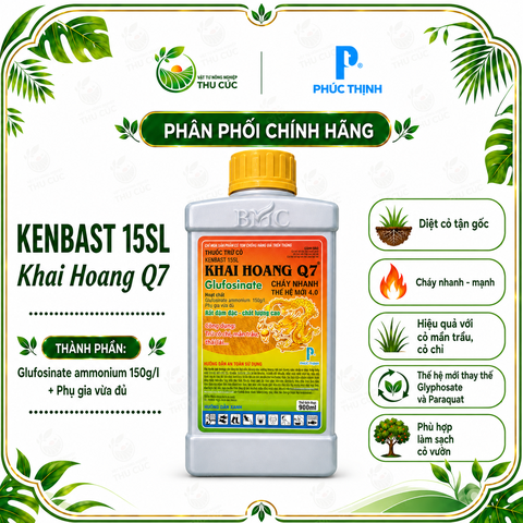 Khai Hoang Q7 Kenbast 15SL 900ml – Thuốc Trừ Cỏ Cà Phê