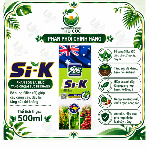 FRIMRITE Si-K 500ML – SILIC + KALI ÚC, CỨNG CÂY – CỨNG LÁ – HỖ TRỢ CHẮC TRÁI