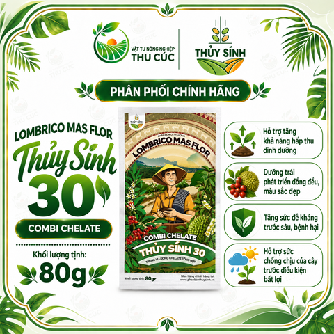 THỦY SÍNH 30 MICROCOMBI CHELATE 80G – BỔ SUNG ĐỒNG, MANGAN, KẼM CHELATE