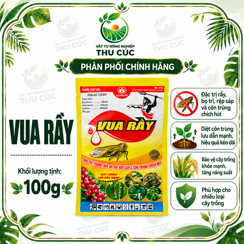 VUA RẦY 100G AGROHAO – THUỐC TRỪ RẦY NÂU TRÊN LÚA