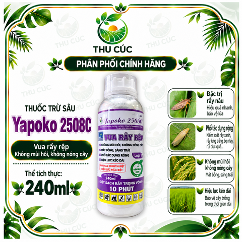 Yapoko 250SC – Thuốc Trừ Sâu Rầy, Hỗ Trợ Bảo Vệ Cây Trồng