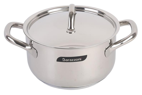 Bộ 3 nồi Barazzoni Chef Line CM16(1,4lL),CM20(3L),CM24(5L)
