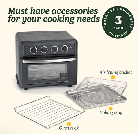 Lò chiên không dầu Cuisinart TOA60U 17 lít