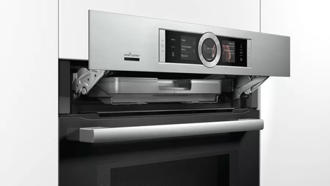 Lò nướng kết hợp vi sóng, hấp Bosch HNG6764S6