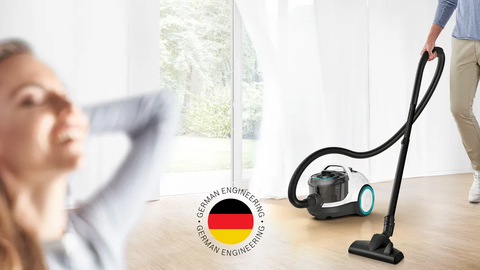 Máy hút bụi có dây Bosch BGS21WHYG Serie 4