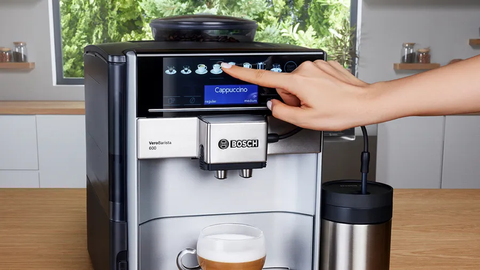 Máy pha cà phê tự động Vero Barista Bosch TIS65621RW