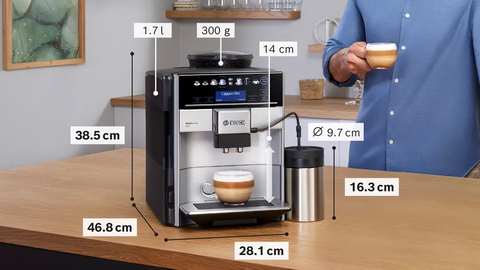 Máy pha cà phê tự động Vero Barista Bosch TIS65621RW