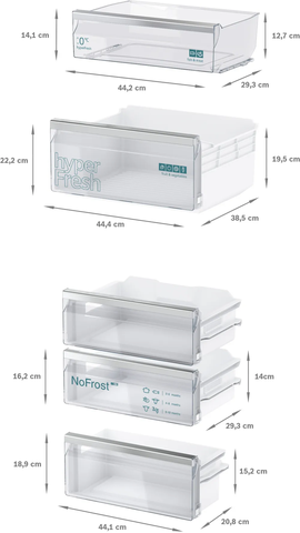Tủ lạnh Siemens KI86NADD0 260 lít iQ500
