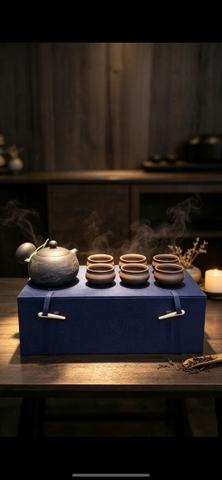 COMBO9: 1 ẤM 6 CHÉN Ấm Chuyết Khi Tay Thi