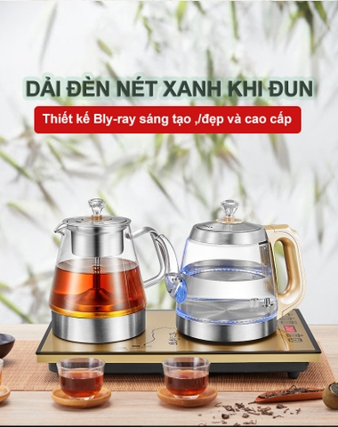 Bếp điện thủy tinh - Triết xuất trà trực tiếp