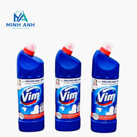Vim tẩy bồn cầu chai 880ml