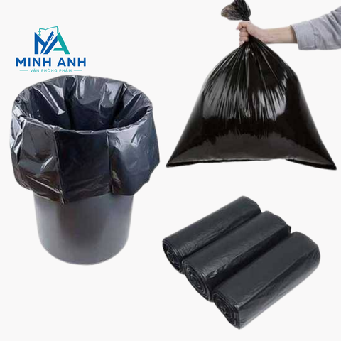 Bao rác đen đại - Lốc 3 cuộn