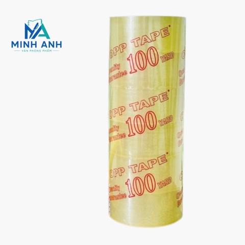 Băng keo Trong 5cm 100yds - Lốc 6 cuộn