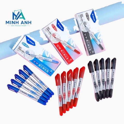 Bút lông dầu PM_04 - 2 đầu nhỏ Thiên Long