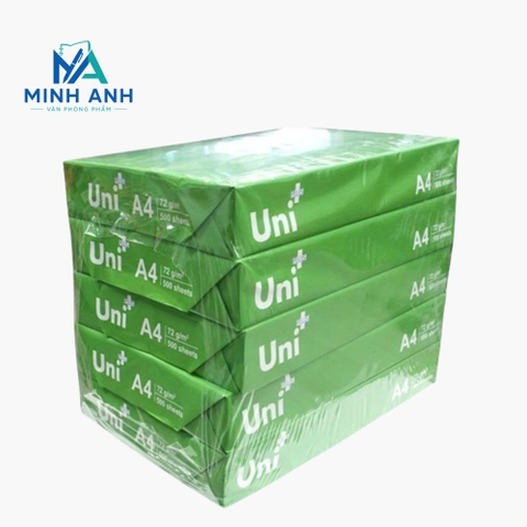 Giấy A4 Uni Plus 72gsm màng co
