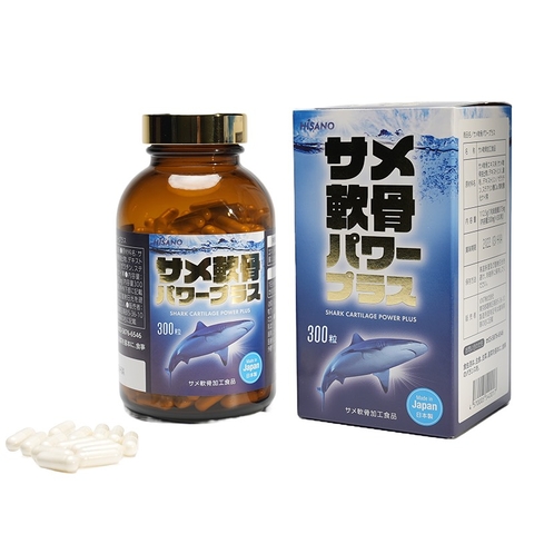 Viên uống sụn vi cá mập VNT Shark Cartilage Power Plus 300 viên