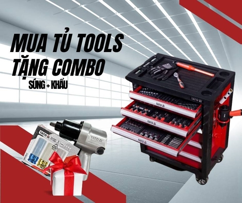 Tủ đồ nghề FULL OPTION 365 chi tiết Yato YT-55262