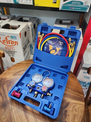 Bộ đồng hồ nạp gas lạnh Value VMG-2-R134A-B