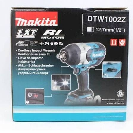 Máy siết bulong dùng pin Makita DTW1002