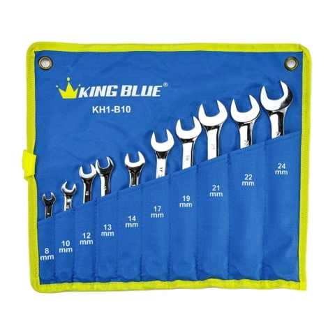 Bộ cờ lê vòng miệng 8-24mm King Blue KH1-B10