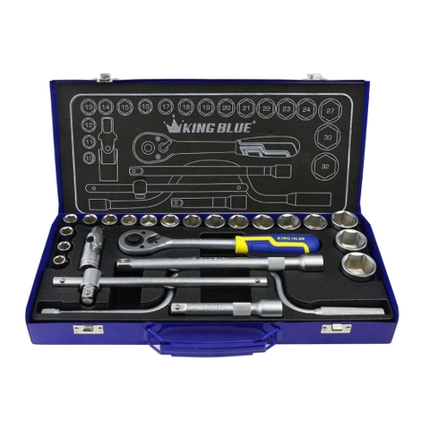 Bộ tuýp 24 chi tiết King Blue KLG24
