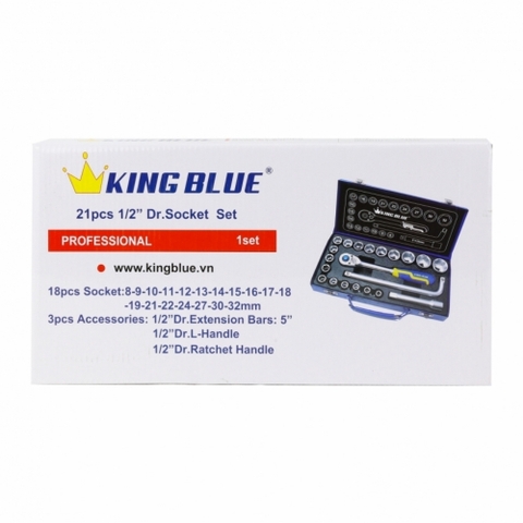 Bộ tuýp 24 chi tiết King Blue KLG24