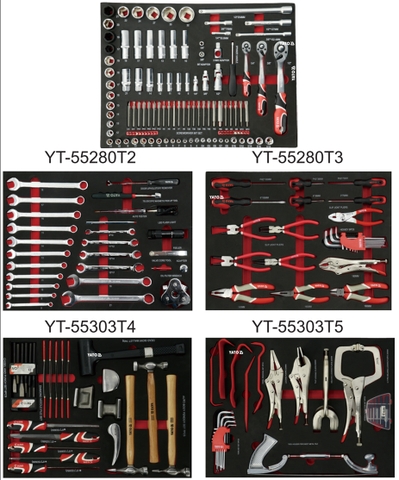 Tủ đồ nghề cao cấp 217 chi tiết Yato YT-55303
