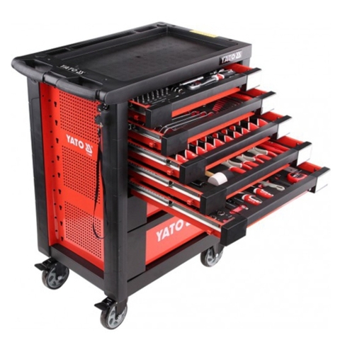 Tủ đồ nghề sửa chữa CƠ KHÍ 7 ngăn 211 chi tiết Yato YT-55290