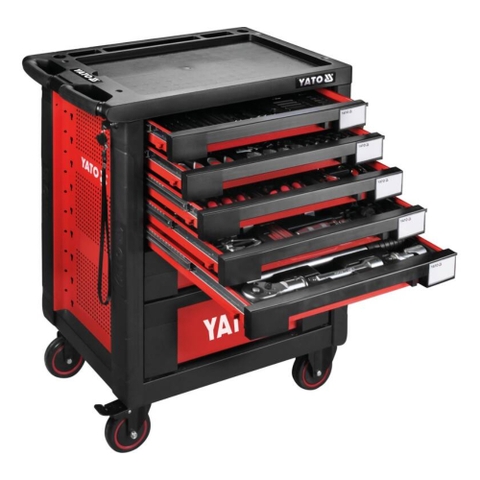 Tủ đồ nghề 7 ngăn chuyên LỐP XE 165 chi tiết Yato YT-55293