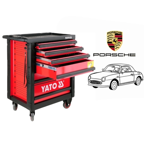 Tủ đồ nghề 268 chi tiết dành cho xe Porsche Yato YT-55297