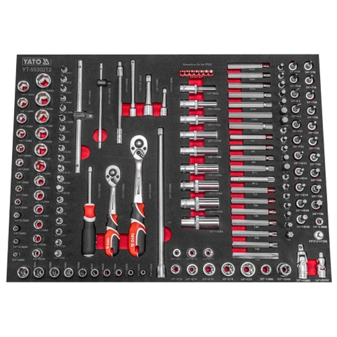 Tủ đồ nghề 7 ngăn 400 Món FULL OPTION Yato YT-55302 Pro