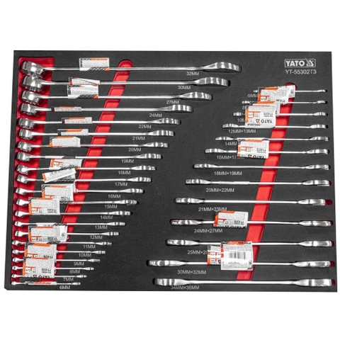Tủ đồ nghề 7 ngăn 400 Món FULL OPTION Yato YT-55302 Pro