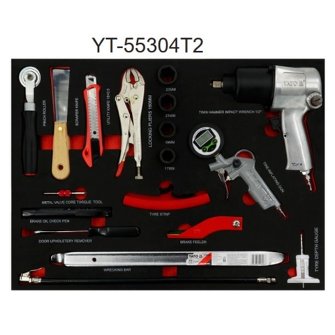 Tủ đồ nghề sửa LỐP Ô TÔ cao cấp 109 chi tiết YT-55304