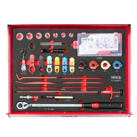 Tủ đồ nghề 7 ngăn sửa chữa ô tô 426 chi tiết Yato YT-55309
