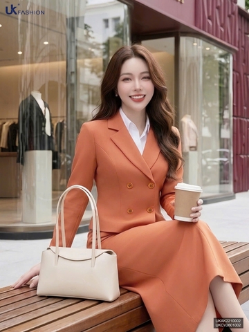 Vest 1 lớp 4 cúc NK UKAK2210002 ( Áo khoác rời ko kèm toàn bộ SP ghép set + PK khác )
