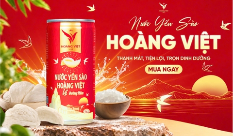 Nước Yến Sào Hoàng Việt: Thức Uống Bổ Dưỡng Cho Nhịp Sống Hiện Đại