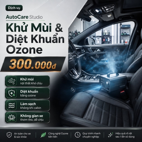 Khử Mùi & Diệt Khuẩn Ozone
