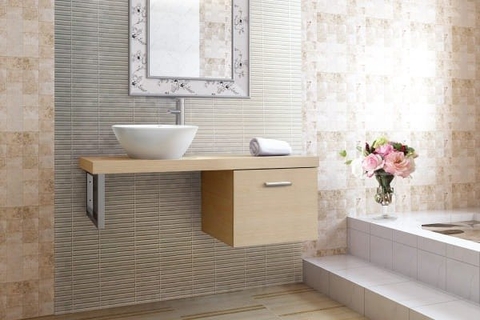 Chiều cao lắp tủ lavabo bao nhiêu để người lớn và trẻ nhỏ đều dễ dùng?