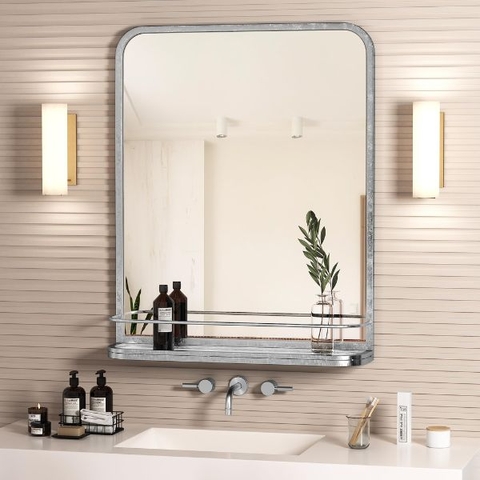 Cách làm sạch gương nhà tắm bị mờ hiệu quả