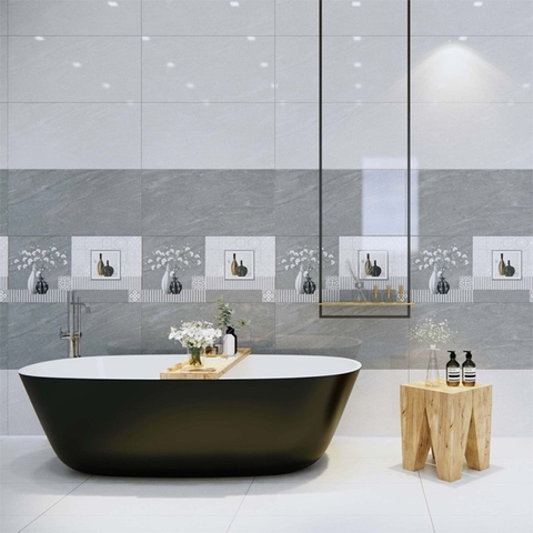 Cách chọn gạch ốp tường nhà tắm đẹp, sang như khách sạn