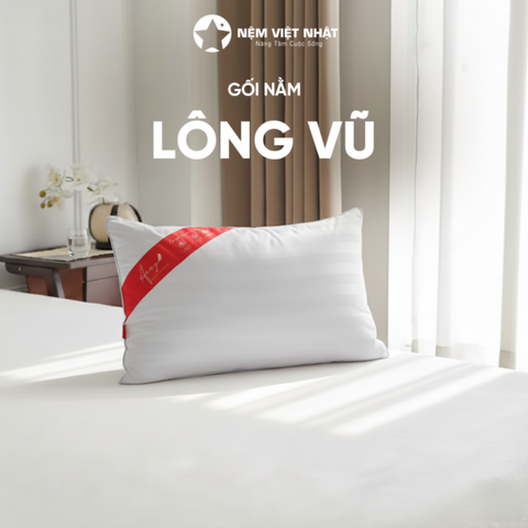 Gối Nằm Lông Vũ Khách Sạn Việt Nhật